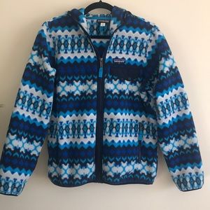 NWOT Patagonia full zip w/ pockets & hood sweater